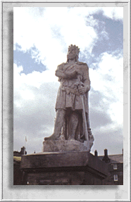 Statue of Robert the Bruce at Stirling